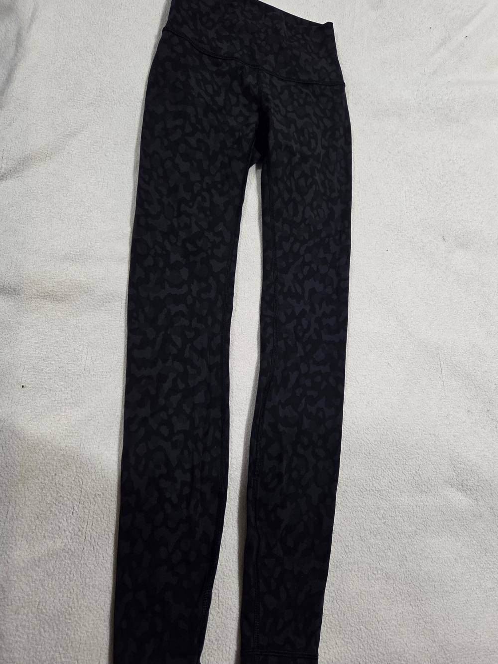 lululemon athletica Black Subtle Leopard High-Rise Jeggings